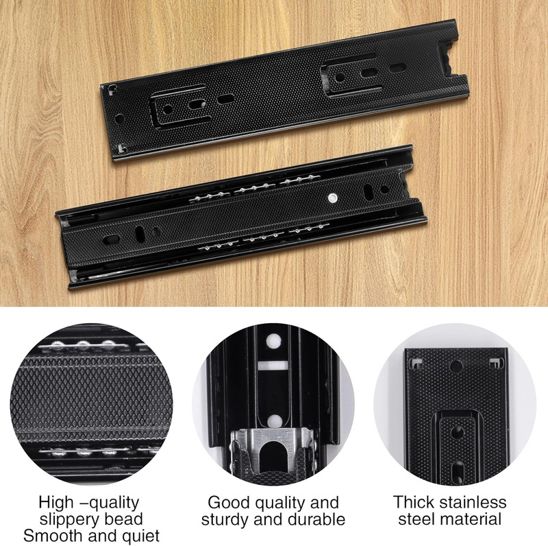 Drawer Slides,2Pcs 8 Inch Soft Close Drawer Slides, Undermount Heavy Duty Drawe gallery