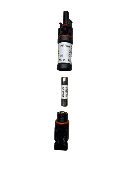 15A Solar Fuse Holder IP68 Waterproof Connector 1000V, for Solar System, Male Fe gallery