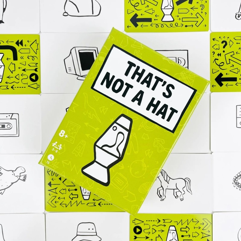 That'S Not a Hat - Fun Bluffing & Memory Party Game for All Ages Components gallery