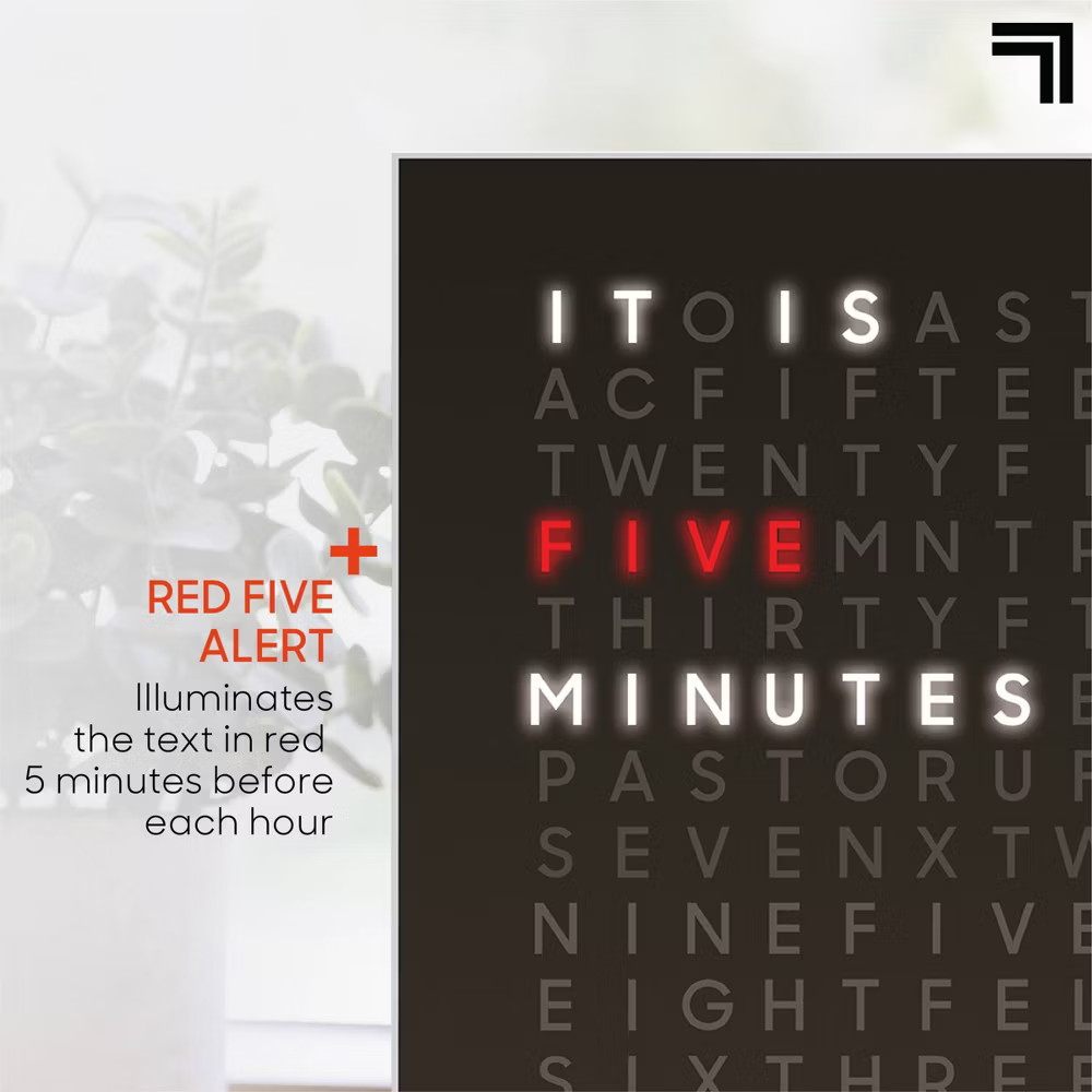 Sharper Image LED Word Clock Pro gallery