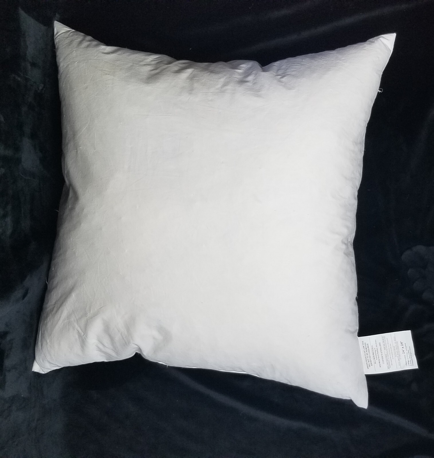 Duck Feather & Down Pillow Insert/ Form Throw Couch Decorative 24 x 24 gallery