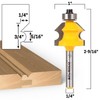 Wainscoting Router Bit Bevel & Bead - 1/4" Shank - Yonico 13111q gallery