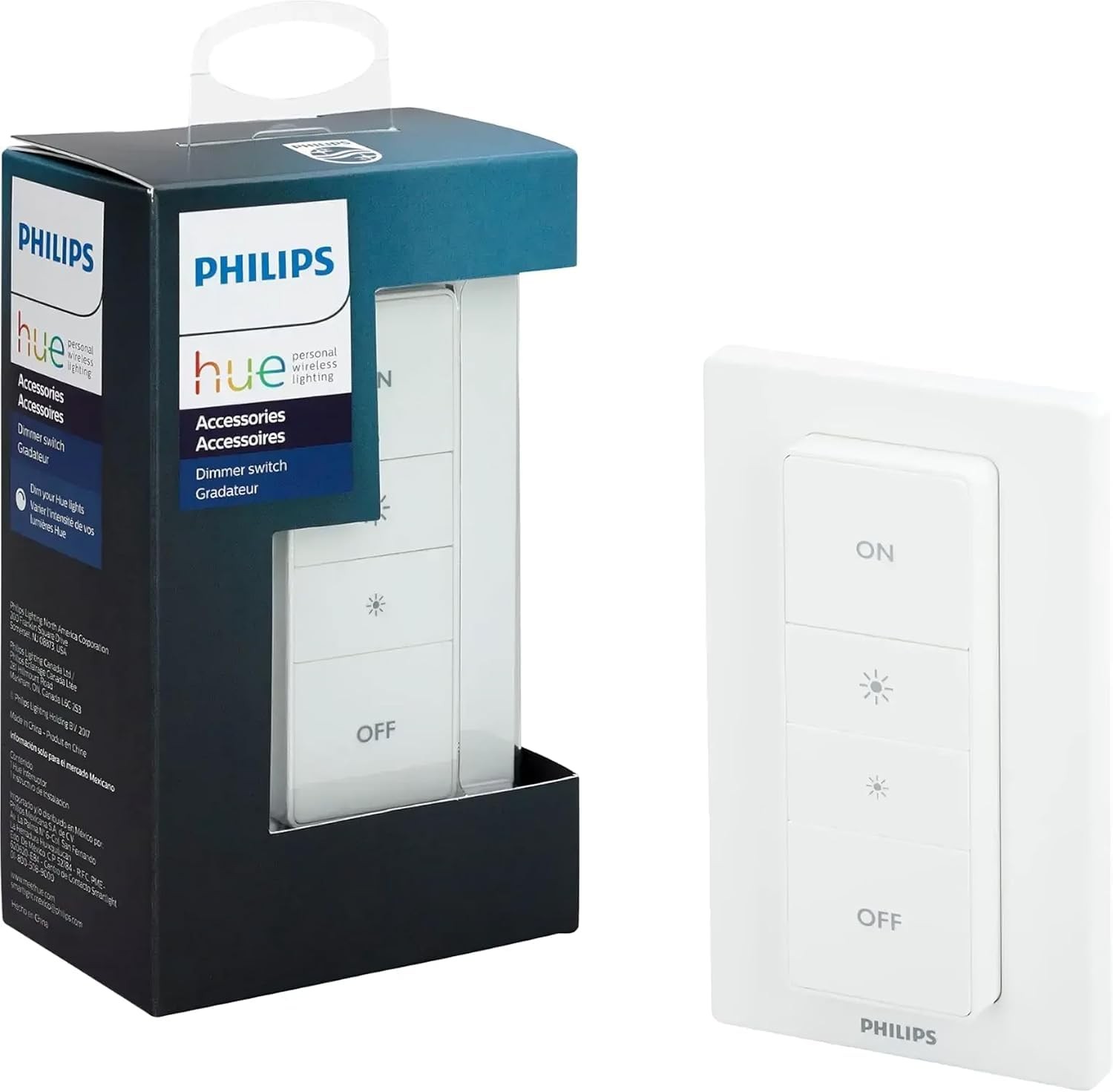 Philips Hue Wireless Dimmer Switch + Remote 473371 Battery Powered Works w/ Hub gallery