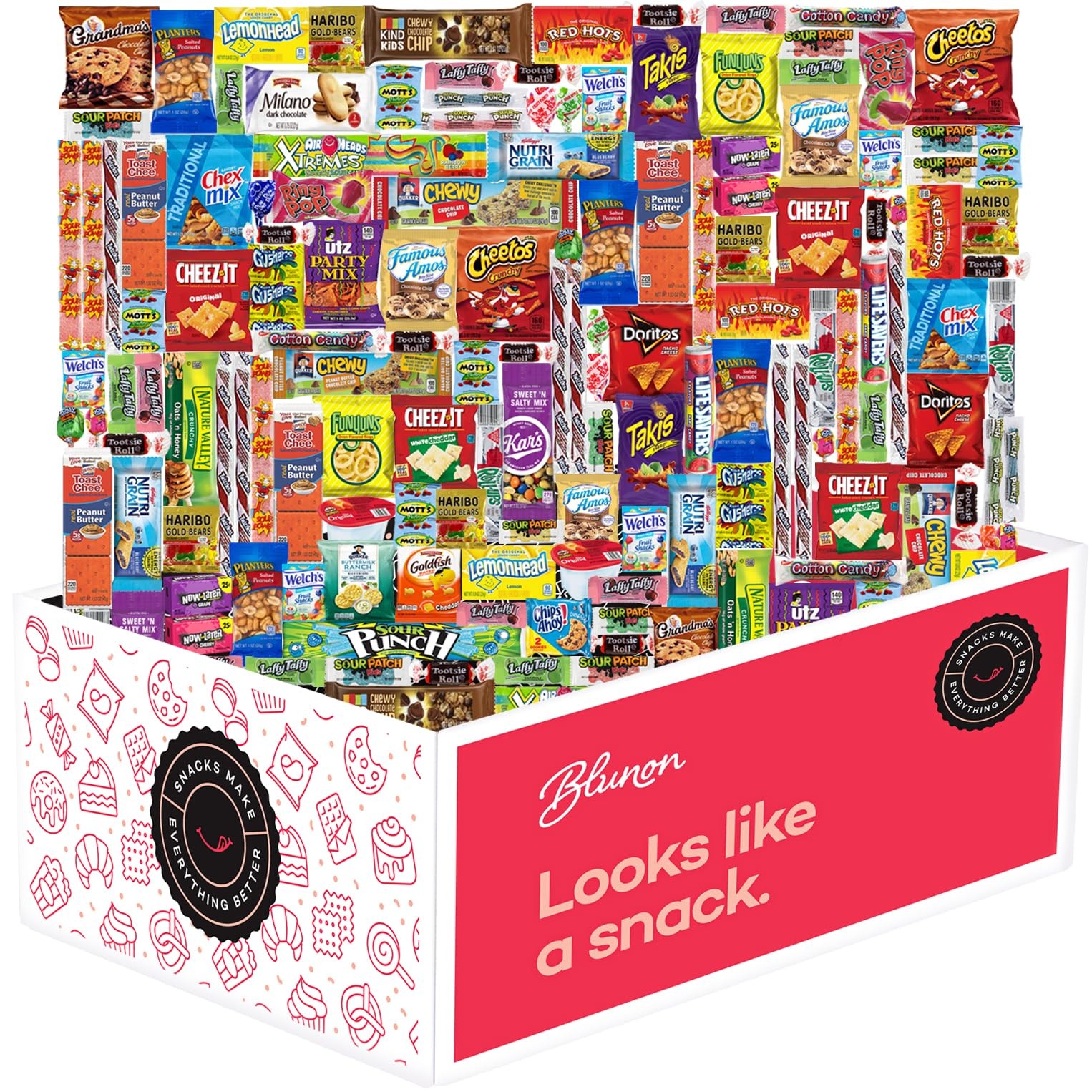 Snack Box Care Package Snacks Variety Pack Gift Chips, Candy, Cookies, Crac... gallery