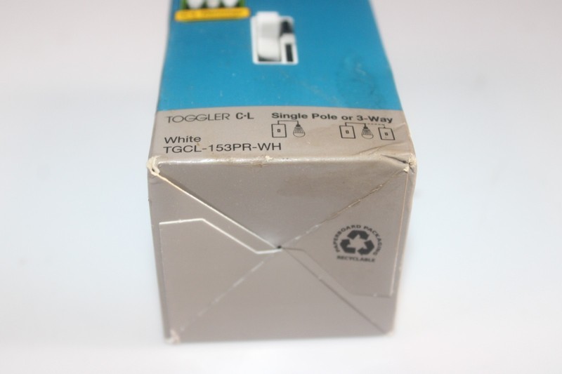 Lutron TGCL-153PR-WH Toggle Dimmer Switch - White (NEW) gallery