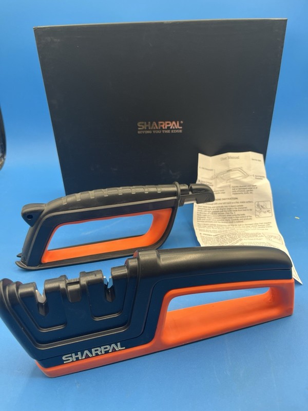 SHARPAL Knife Sharpener Set L1326H 2 Stage Kitchen Sharpening System w/ Box gallery