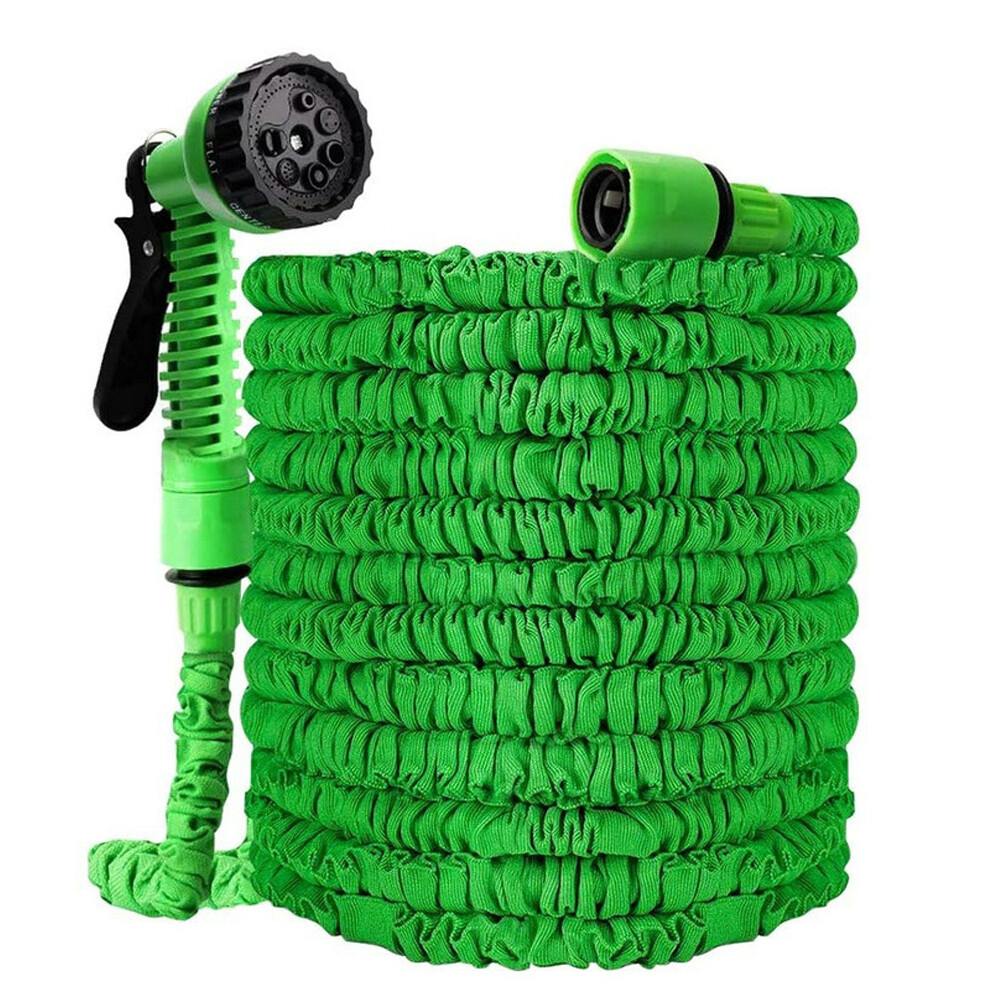 Expanding Expandable Flexible Garden Water Hose w Spray Nozzle 25, 50, 75, 100FT gallery
