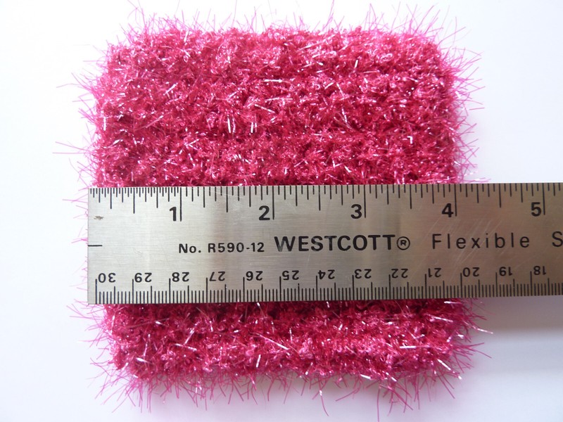 6 Rough Square Multicolor Dish Pot Scrubber Scrubby Scrubbie Handmade 69 gallery