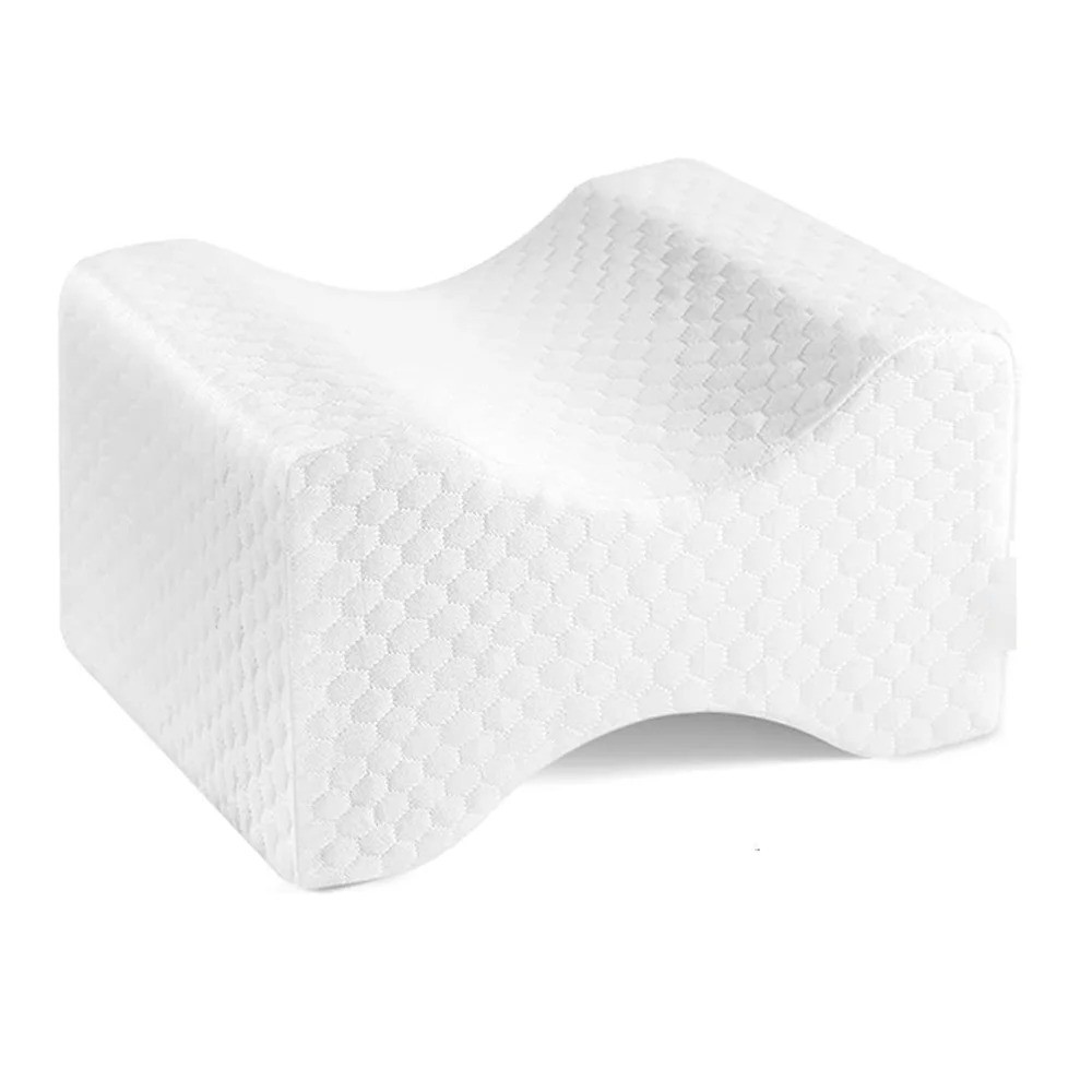 Memory Foam Knee Pillow for Side Sleepers Hip Knee Pain Relief with Strap gallery