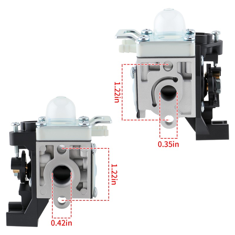 Carburetor Kit For ECHO SRM-230 SRM200 SRM201 SRM210 Trimmer Zama RB-K70 RB-K75 gallery