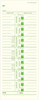 Weekly Time Cards 1-Sided, 3-1/2" X 9", Named Days, 100-Count,Time Cards for Em gallery