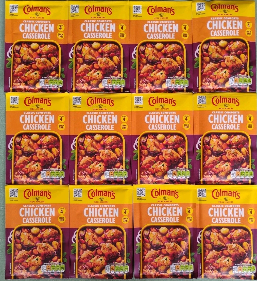 Colman's Chicken Casserole Recipe Packet Mix 40g 12-Pack Exp 08/2026 gallery