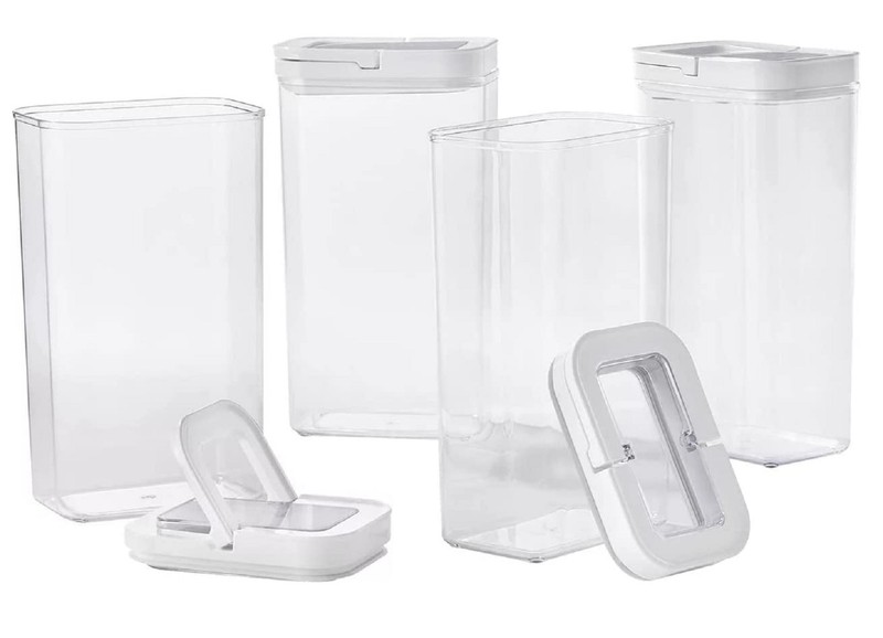 Member Mark 4Pack Fliplock Storage Rectangular Containers with Lids gallery