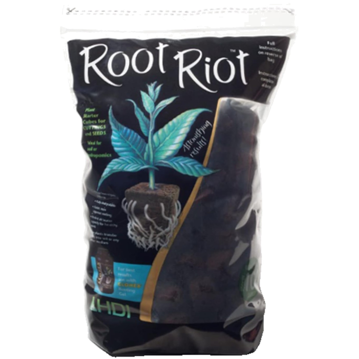 Ready-to-Use Root Riot Plant Starter Cubes - 100 Count for Indoor Gardening gallery