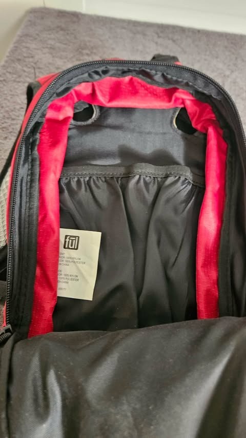 FUL Backpack CamelPak   Pack Travel Red Expandable 2.0 No Bladder 5