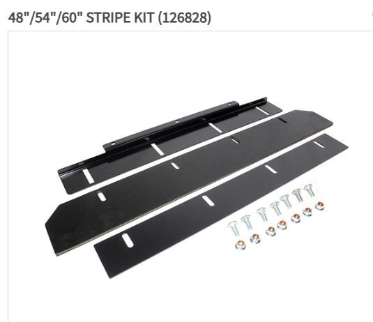 NEW OEM HUSTLER 48"/54"/60" STRIPE KIT # 126828 FOR SELECT MODELS gallery