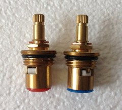 Ceramic Cartridge Faucet Valve Replacement Brass Part – No Leaks – Hot & Cold