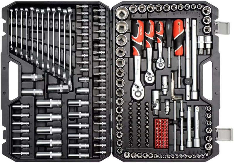 Ultimate 216-Piece Socket Spanner Set - 1/4", 3/8", & 1/2" Sizes gallery
