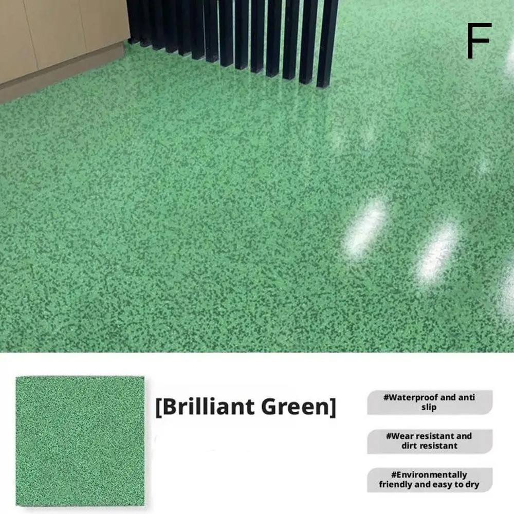High-Gloss Marble Effect Epoxy Floor Coating, Louis Forest Epoxy Floor Paint -