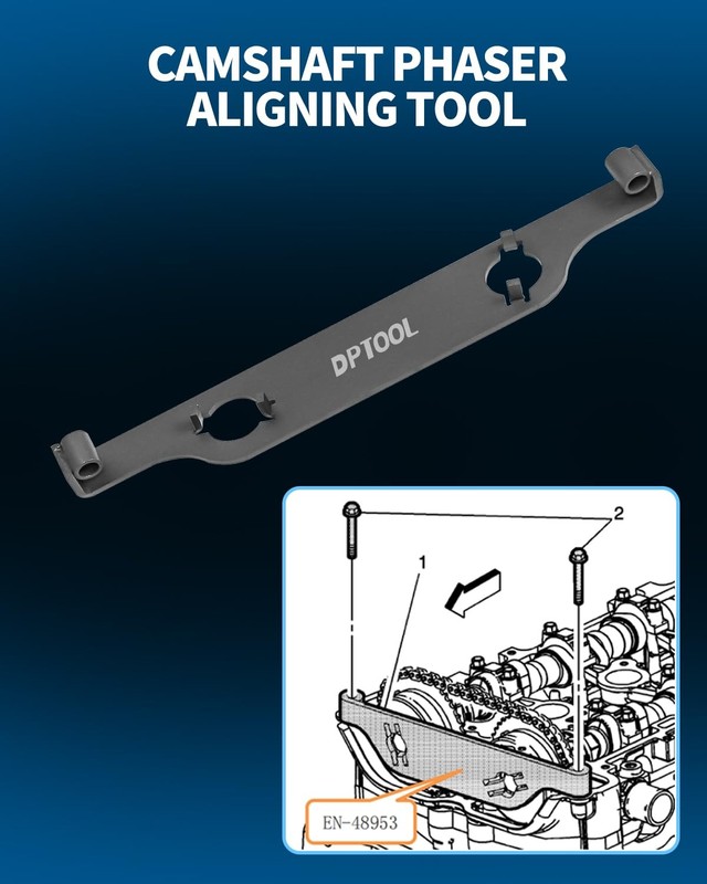 DPTOOL Camshaft Actuator Locking Timing Tool Kit Cam Phaser for GM 2.0 2.4 gallery