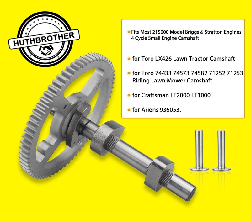 Engine Camshaft Kit for Briggs Stratton 14.5-21 Hp 793583 792681 791942 795102 gallery