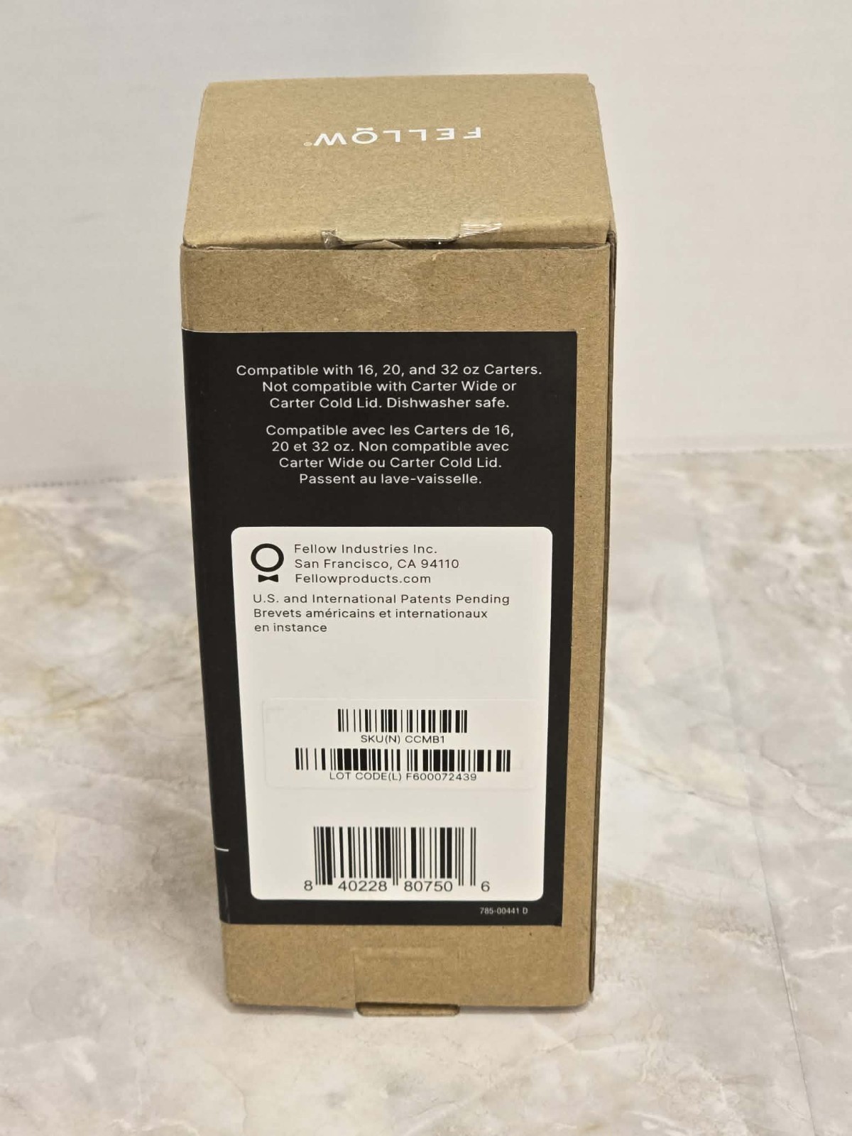 Fellow Carter Infuser NIB Tea Cold Brew Filter Insert Travel Coffee ☕🌿 gallery