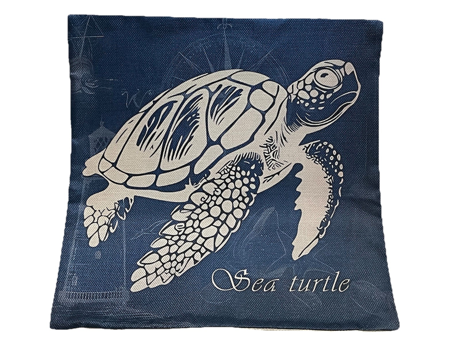 Sea Turtle Beach Nautical Coastal Spring Summer Throw Pillow Cover Home Decor gallery