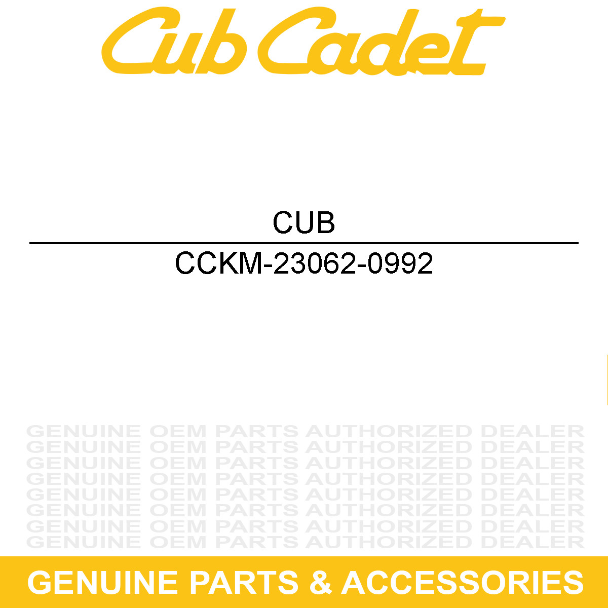 CUB CADET KM-23062-0992 Bracket Complete FX850V Engine AS47 gallery