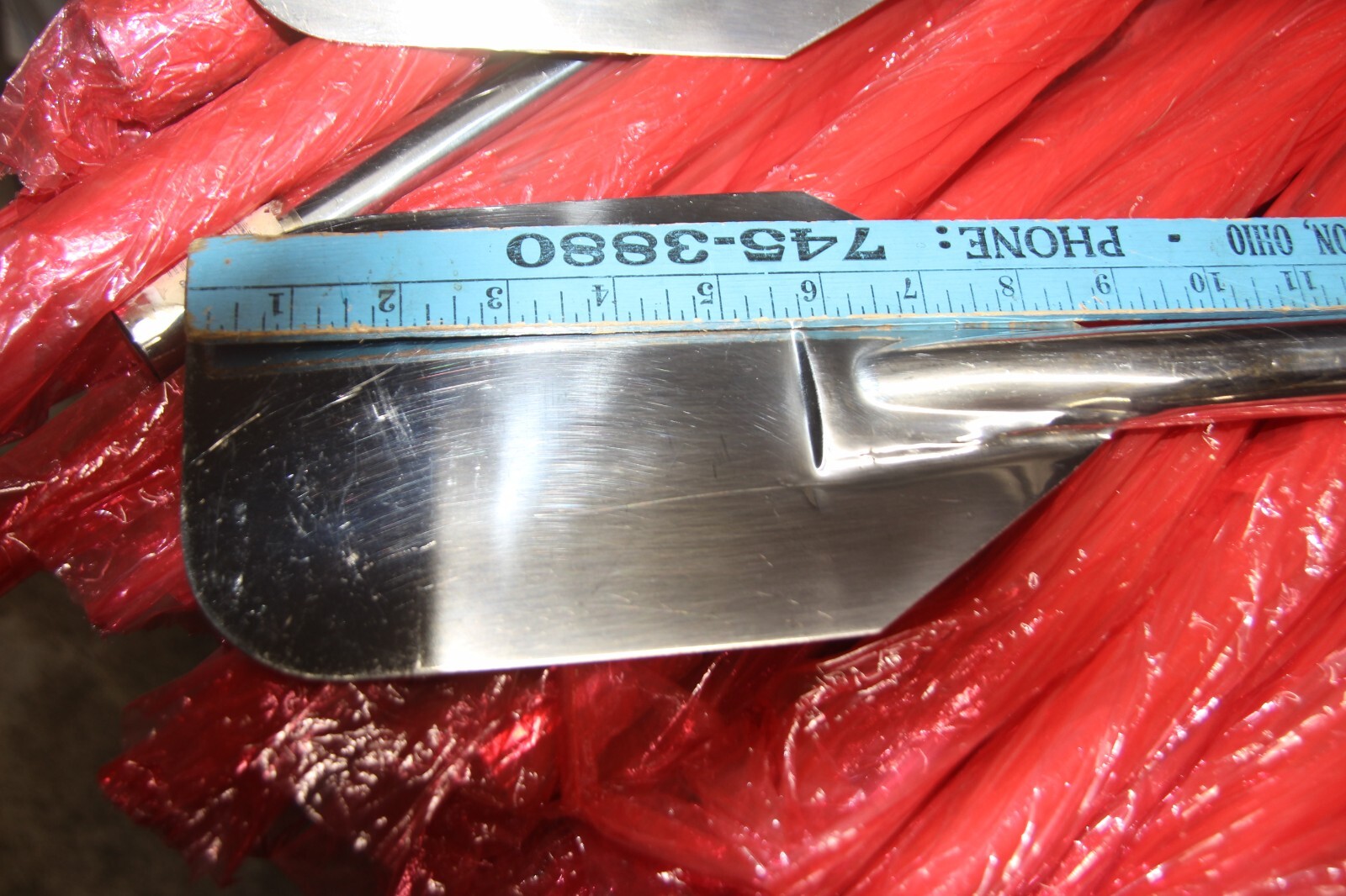 Two (2) pcs 36 in Mixing Paddle s Stainless Steel Strong or Spatula gallery