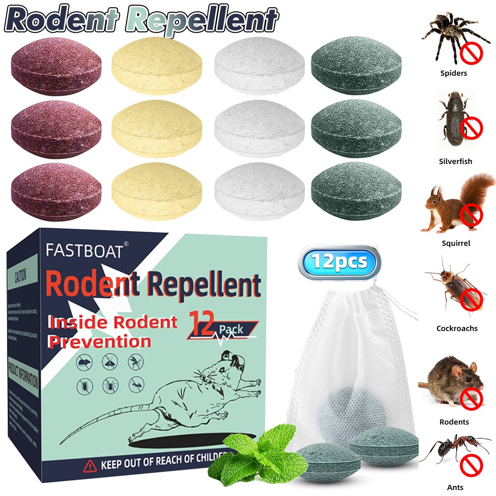 Rat Repellent Balls Peppermint Oil for Mice Rodent Rats Squirrel Pests USA gallery