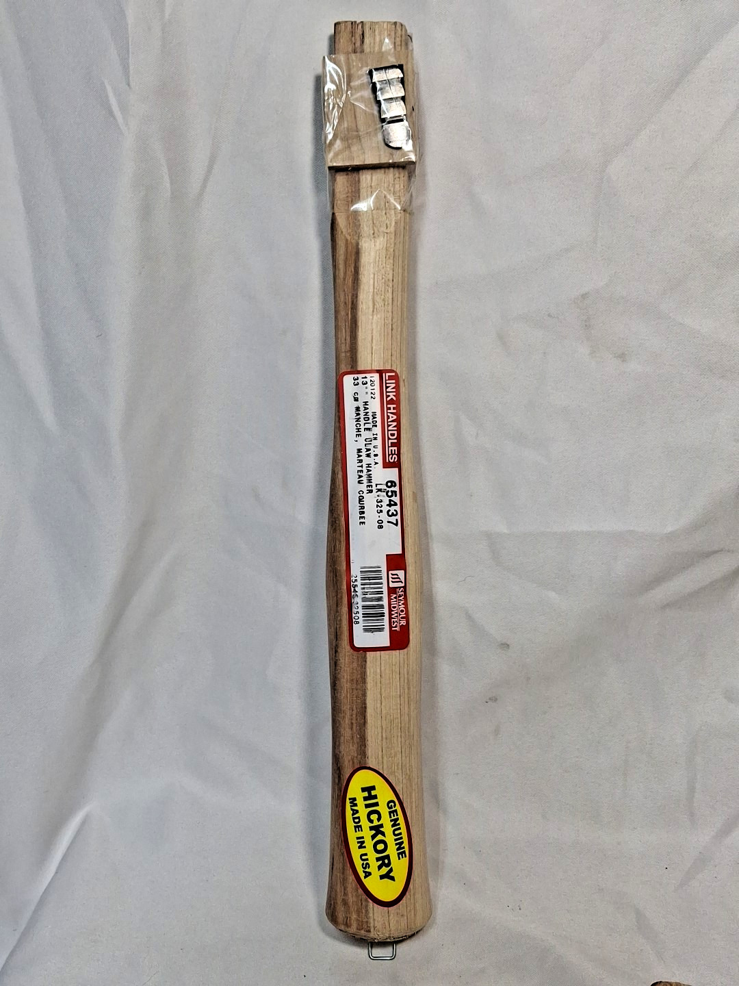 Link Handles 65437 American Hickory Replacement Handle 13 in. for Claw Hammers gallery