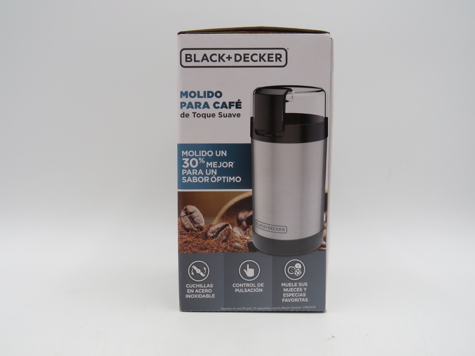 Black & Decker Easy Touch Coffee Grinder w/Stainless Steel Grinding Blades NEW gallery