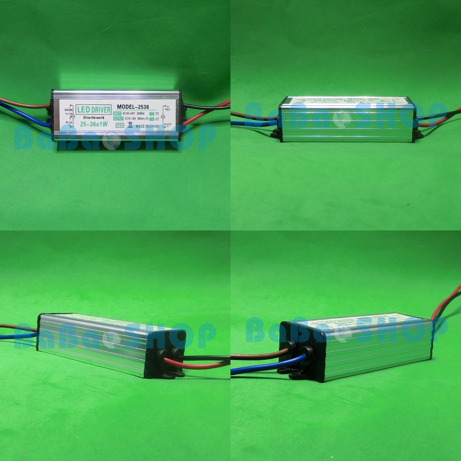 Waterproof AC LED Driver 25~36x1W Power Supply Light Lamp Bulb 25W 30W 36W DIY gallery