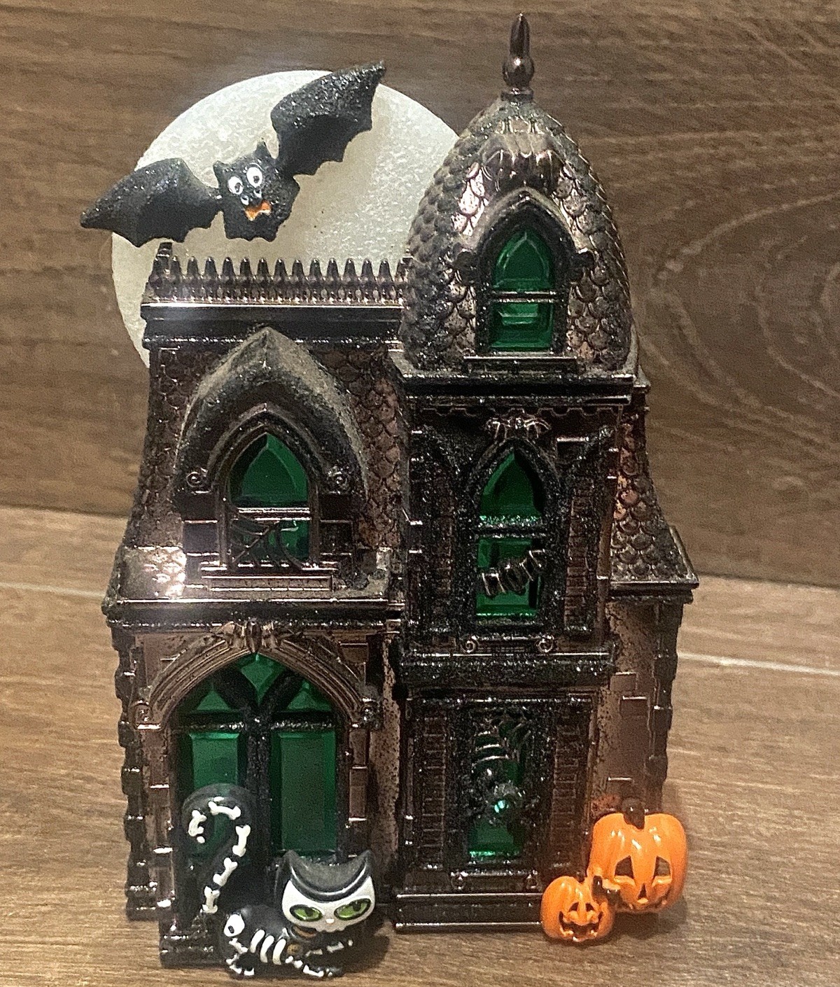 Bath And Body Works Wallflower Plug In Night Light Haunted House Halloween Cat gallery