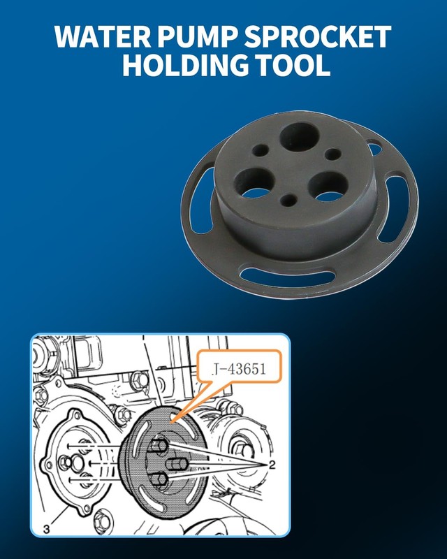 DPTOOL Camshaft Actuator Locking Timing Tool Kit Cam Phaser for GM 2.0 2.4 gallery