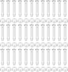 36Pcs Plastic Pool Joint Pins & Pool Seals Compatible with Intex 13′-24′ above G