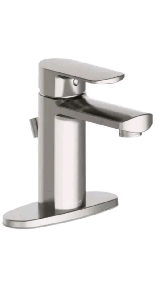 Westwind Single Handle Bath Faucet With Pop Up Brushed Nickel 1.2gpm gallery
