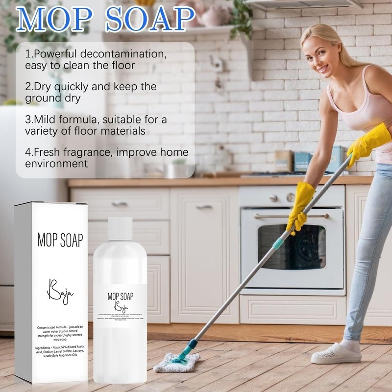 Effective Odorless Mop Soap - 1 Fl Oz for Sparkling Clean Floors Everywhere gallery
