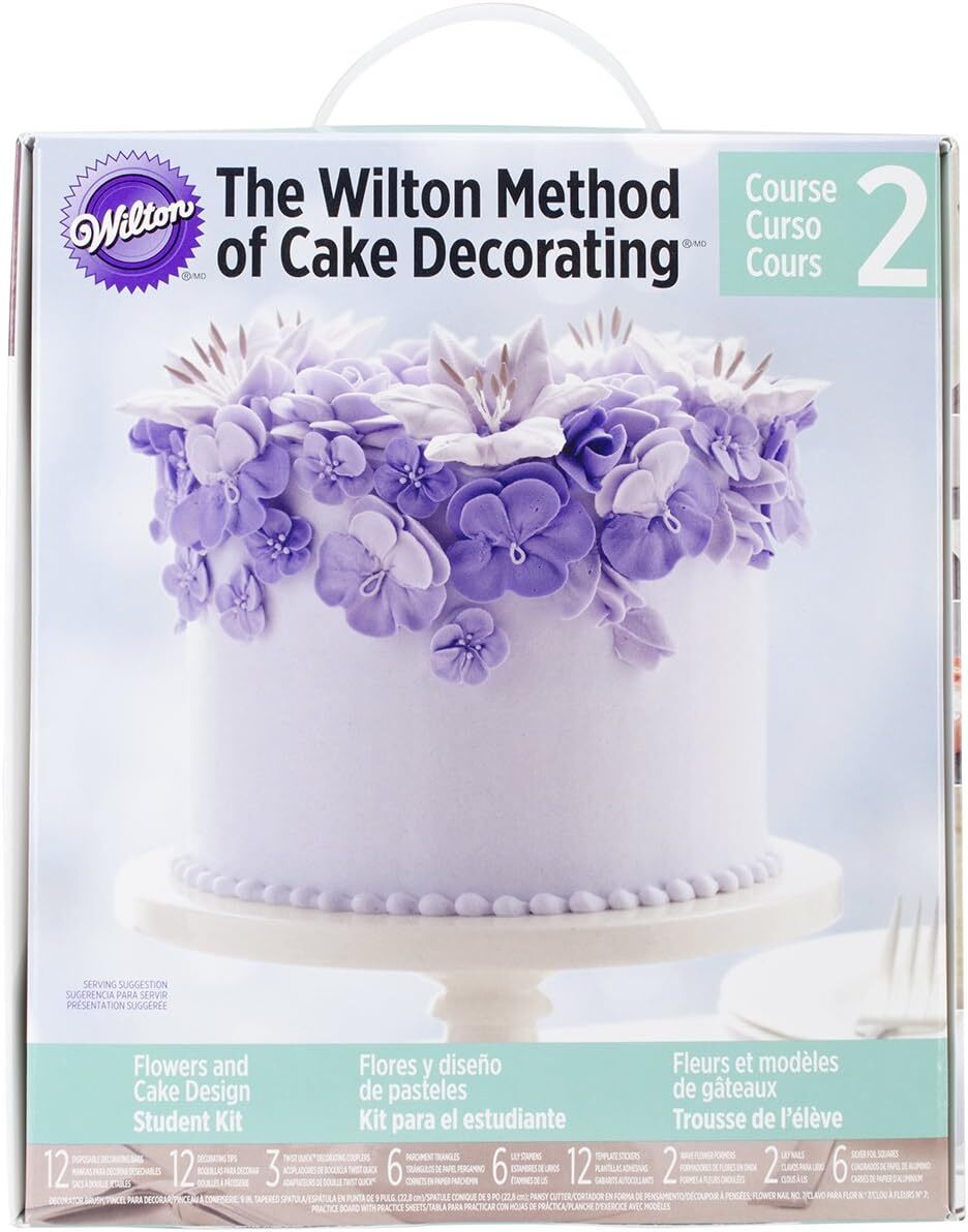 Wilton Student Decorating Kit Book Course 2 Multicolor gallery
