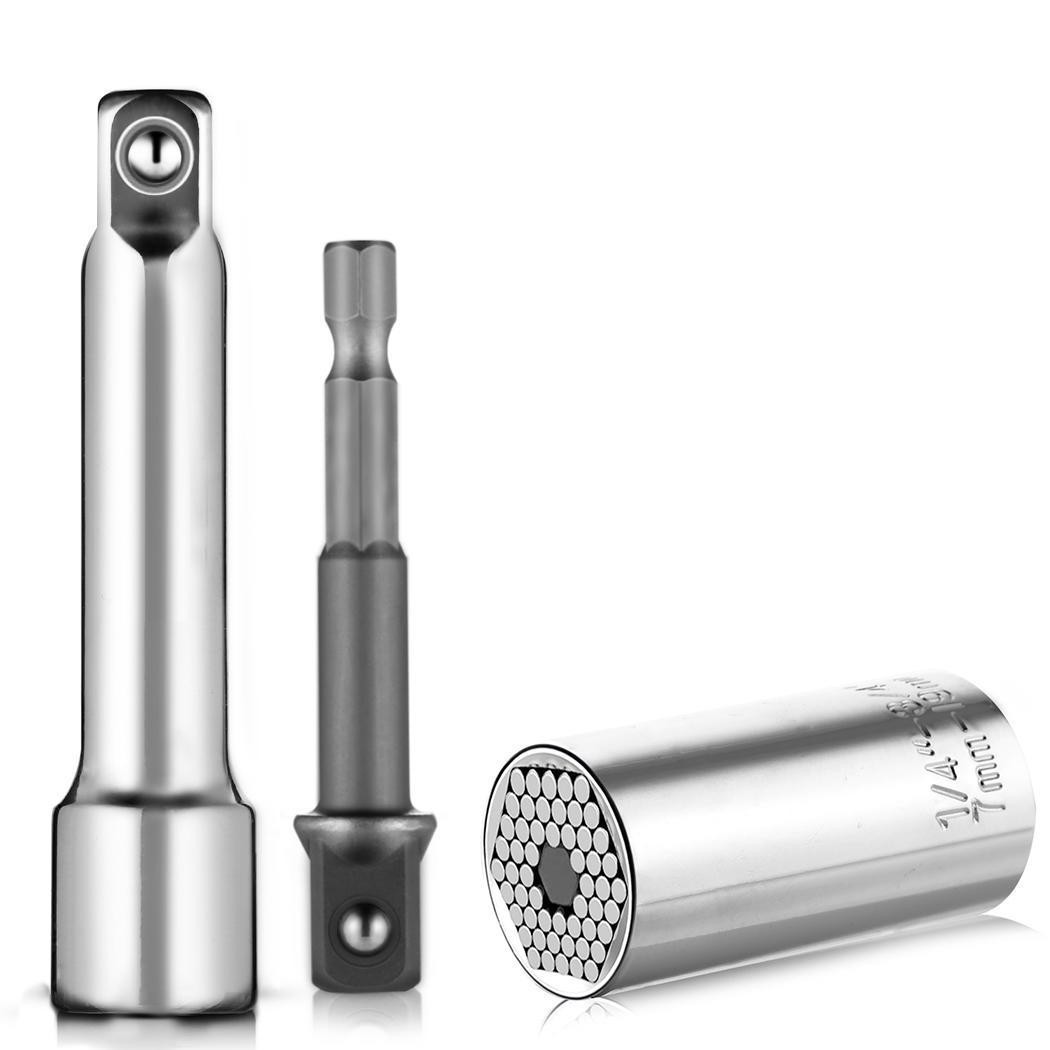 3 PCS Socket Grip Adapter Multi Functional Sockets Set Ratchet Power Drill 02 gallery