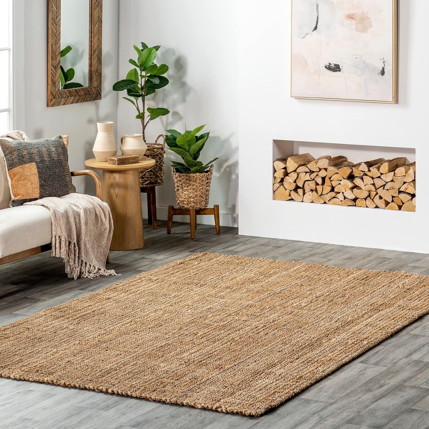 nuLOOM Area Rug, 2' x 3', Natural gallery