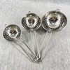 Portion Control Scoops Metal Measuring 1/3 1/2 and 1 Cups Diet gallery