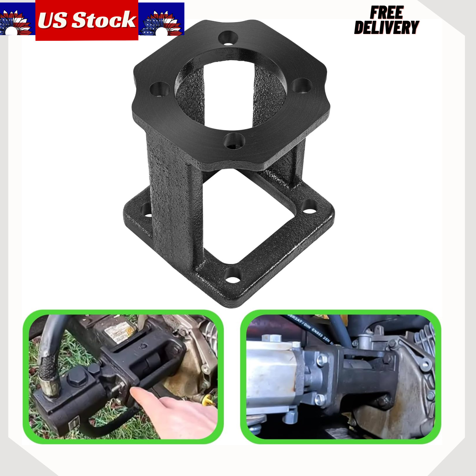 Log Splitter Hydraulic Pump Mount Bracket for 5-7 HP Engines Replacement gallery