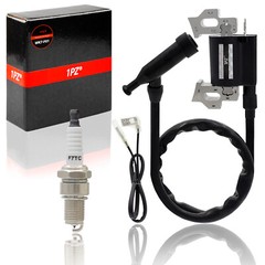 Ignition Coil Spark Plug Champion Power 3500 4000 Watt 196cc 6.5HP Gas Generator