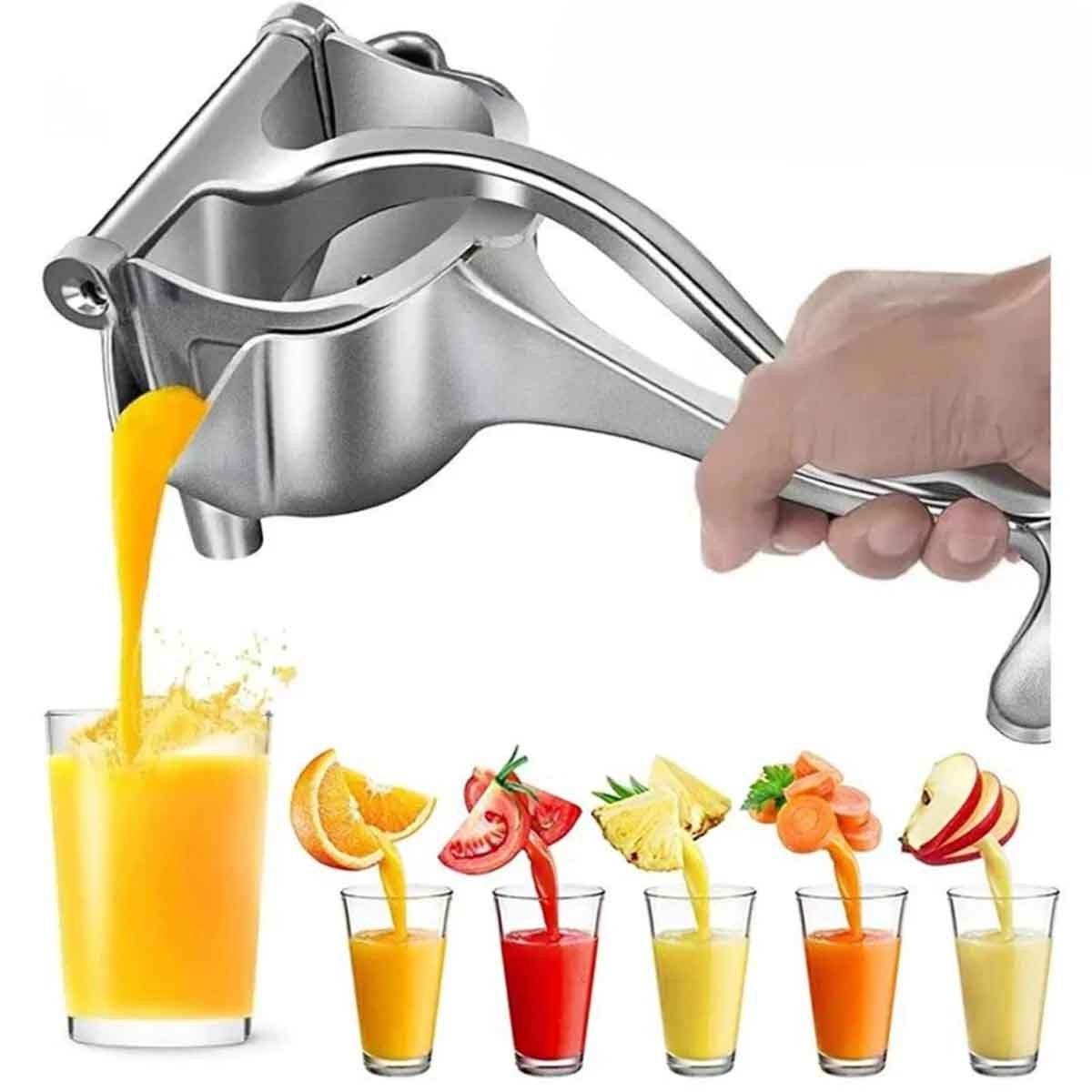 Portable Aluminum Alloy Hand Press Juicer Fresh Juice Maker Durable Construction gallery