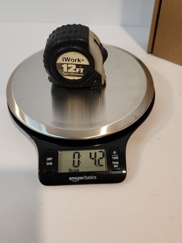 Amazon Basics Digital Kitchen Scale Weighs up to 11 pounds NIB gallery