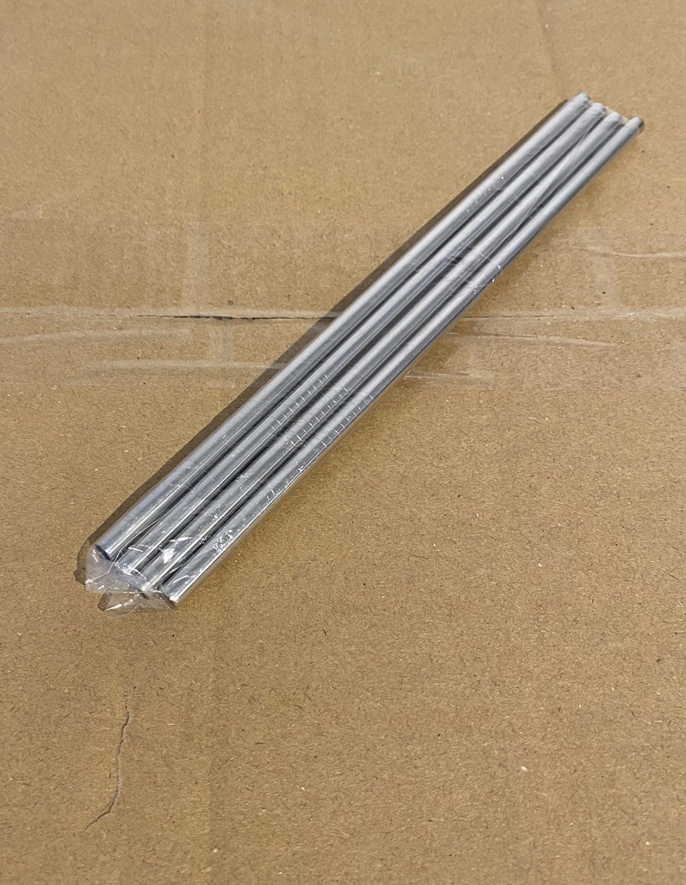 4 x Straight Metal Drinking Straw Stainless Steel Reusable Straws / L 21.5 cm gallery