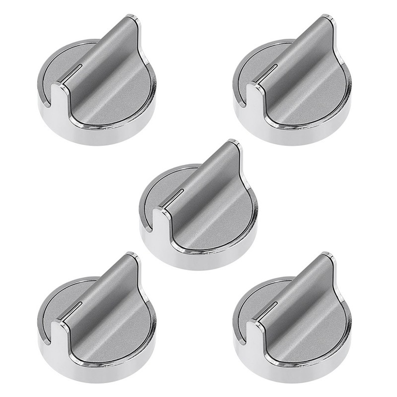 5Pack W10594481 Upgraded Gas Stove Knobs Replacement for Whirlpool Range/Oven gallery