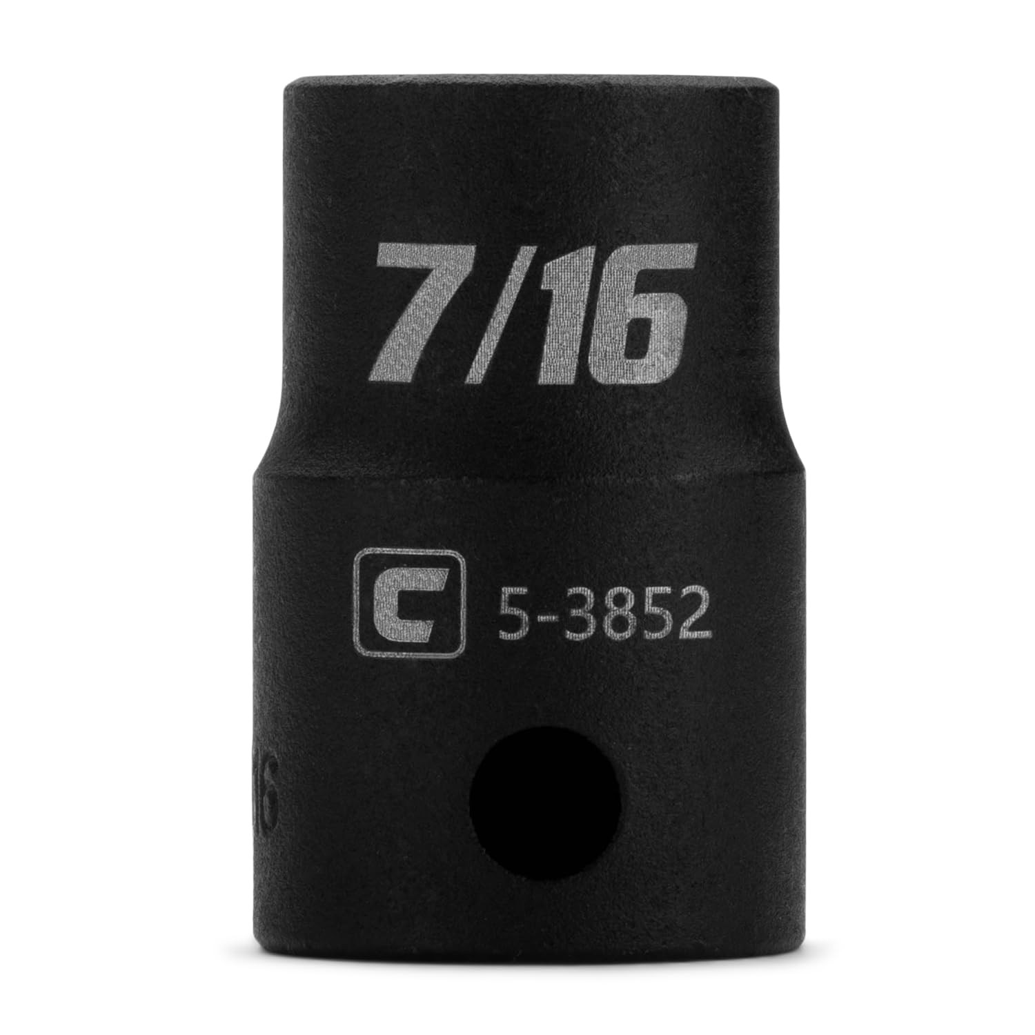 Capri Tools 7/16 in. Shallow Impact Socket, 3/8-Inch Drive, 12-Point, 7/16" gallery