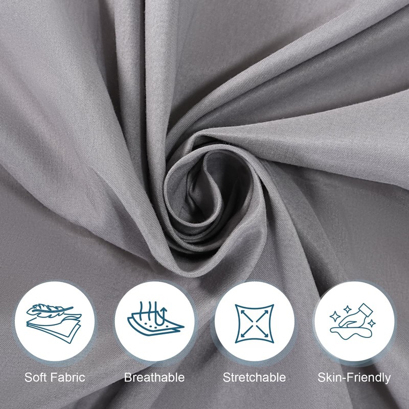 Cot Sheets 31" x 75", Cot Fitted Sheet for Narrow Twin/RVs Bunk/Camper Bunk/G... gallery